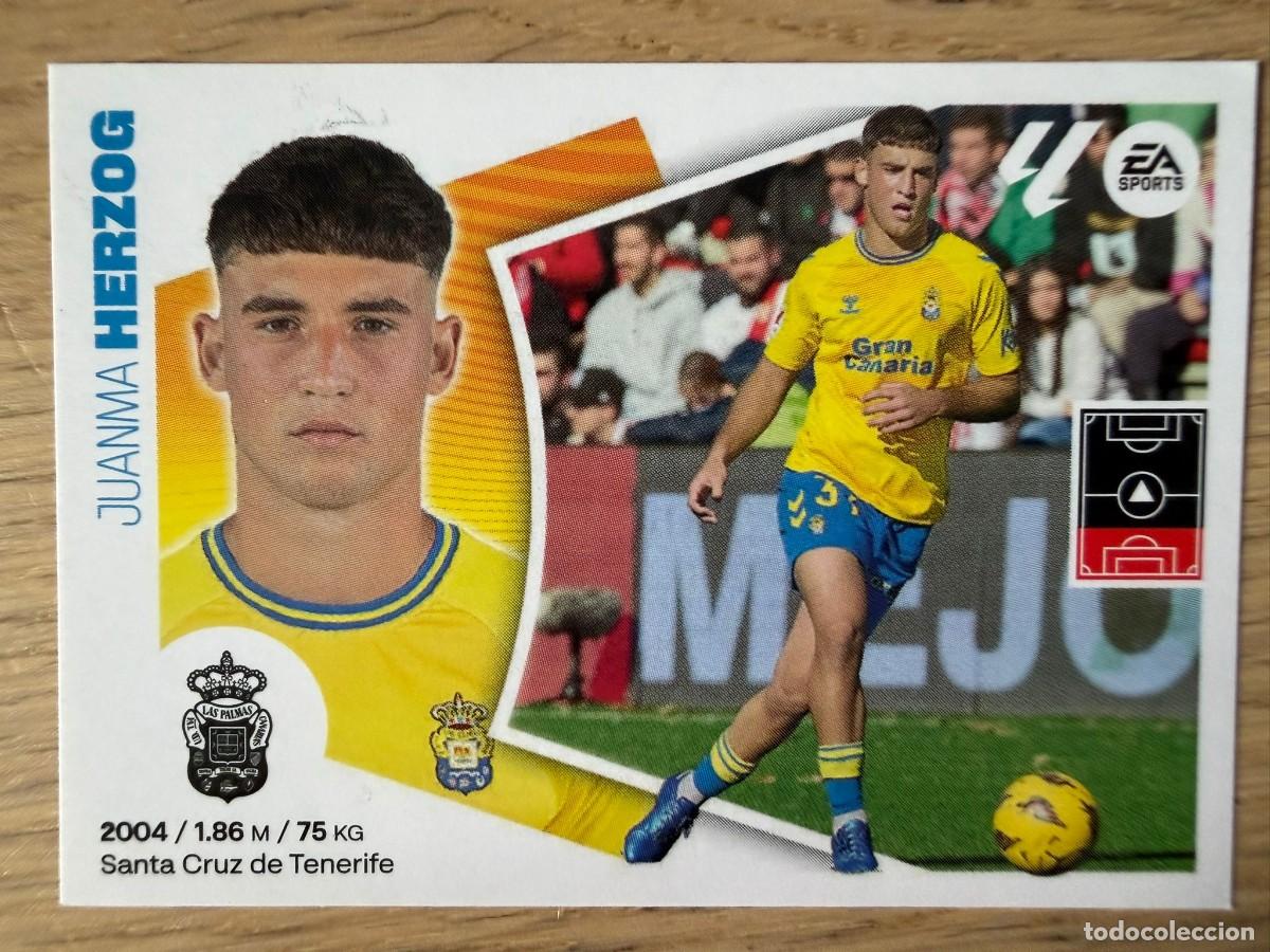 Figurine di Calcio: 9 HERZOG LAS PALMAS 24 25 2024 2025 LIGA EA SPORTS COLECCIONES ESTE SIN PEGAR STICKER