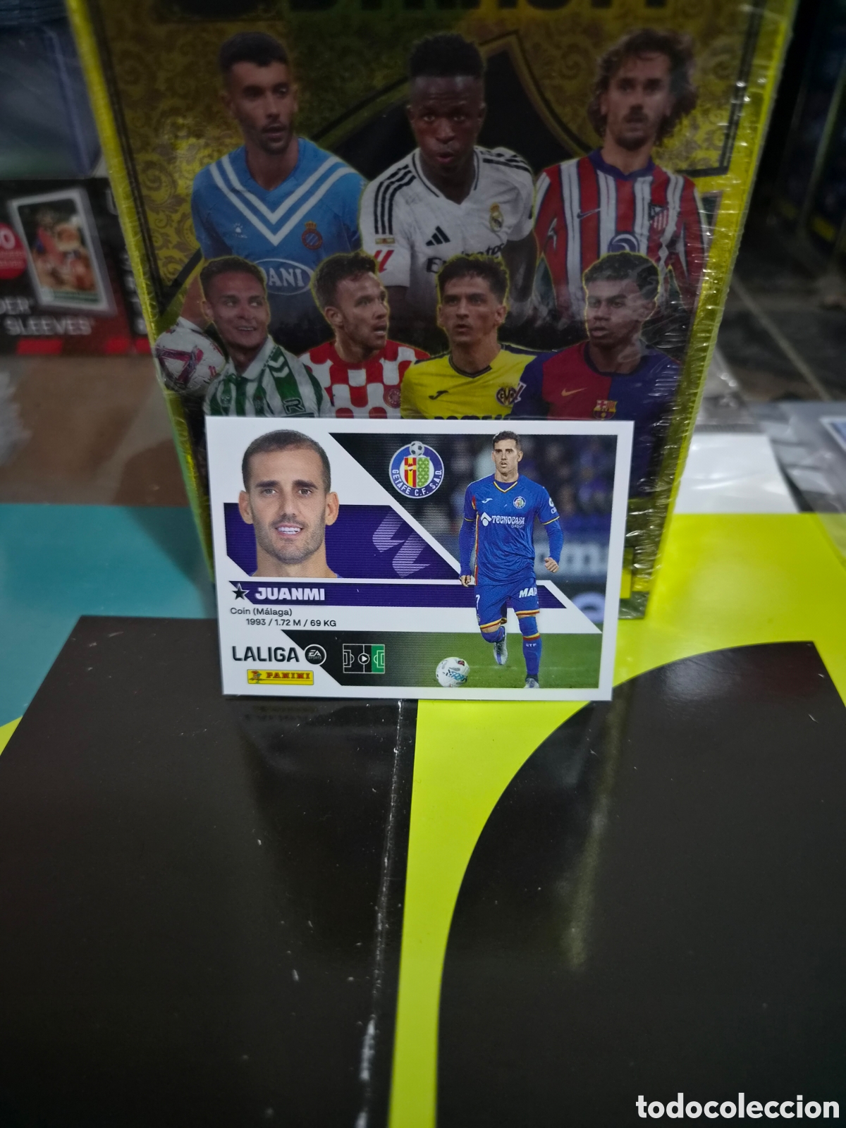Cromos de f&uacute;tbol: N&deg;16 Getafe Juanmi Liga Este 26/27