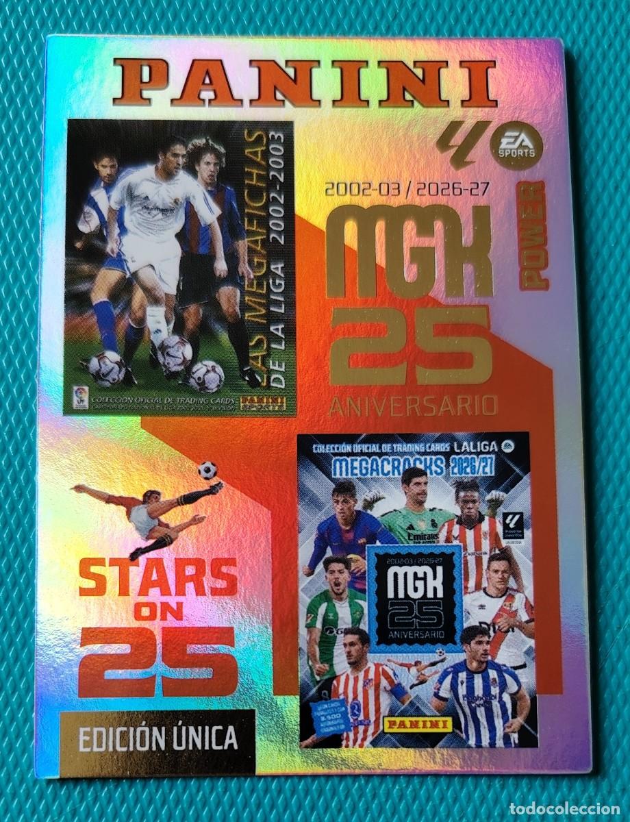 Cromos de f&uacute;tbol: MEGACRACKS 2026 / 27 - STARS ON 25 ANIVERSARIO - POWER