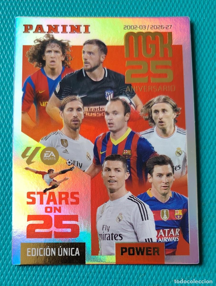 Figurine di Calcio: MEGACRACKS 2026 / 27 - STARS ON 25 ANIVERSARIO - POWER