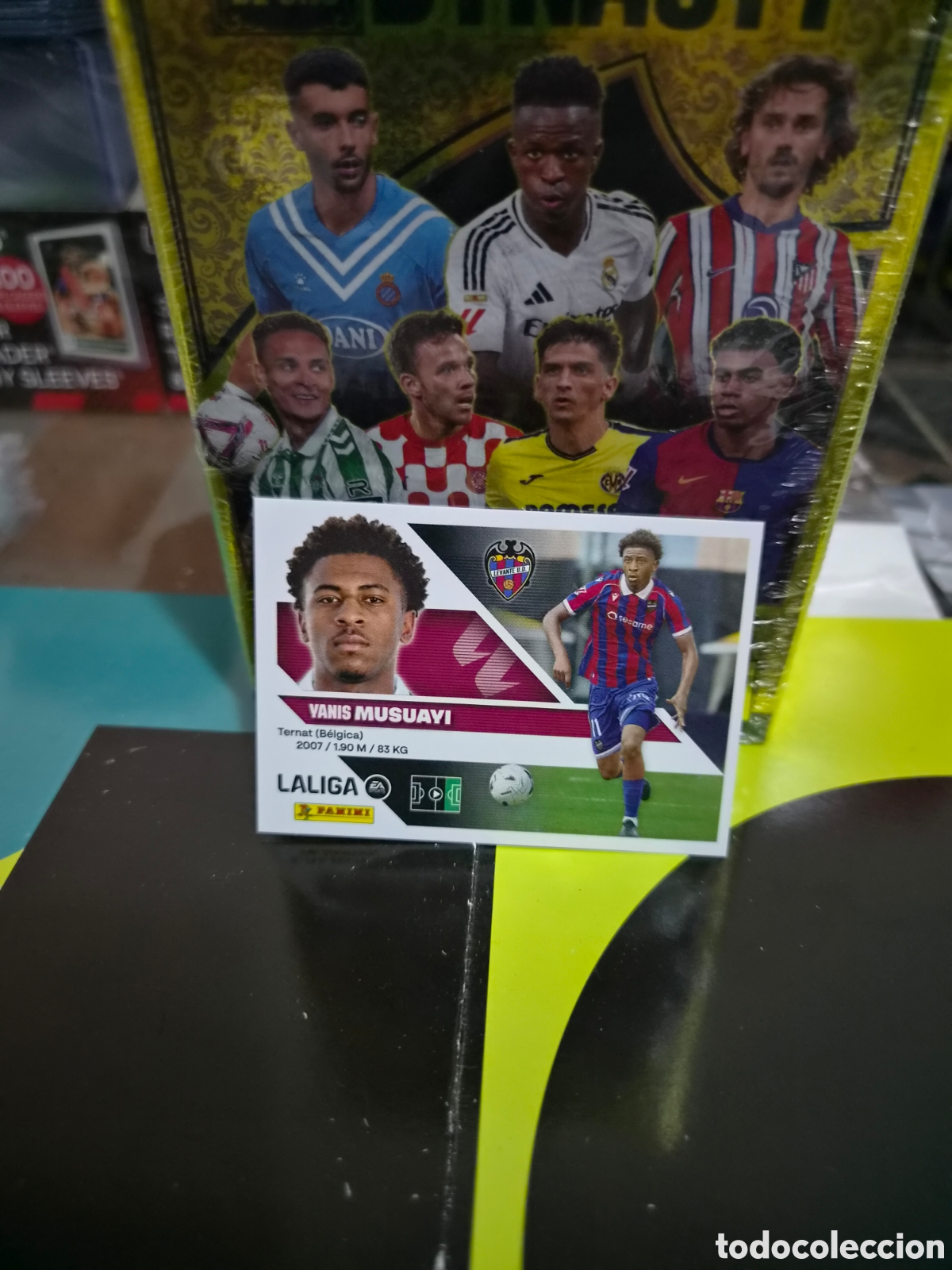 Cromos de Futebol: N&deg;12Bis Levante Musuayi Liga Este 26/27