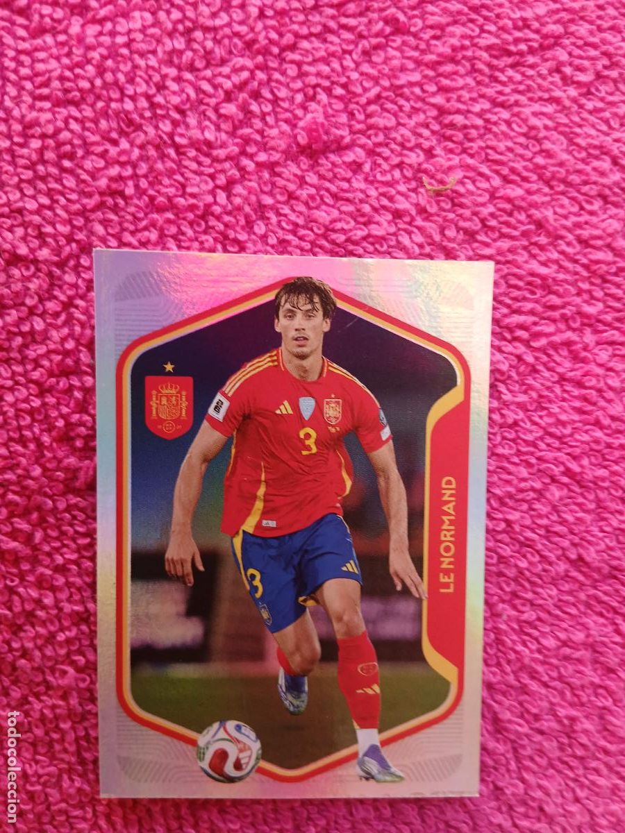 Cromos de Futebol: espa&ntilde;a 2026 26 le normand selecci&oacute;n espa&ntilde;ola panini carrefour family mundial de futbol