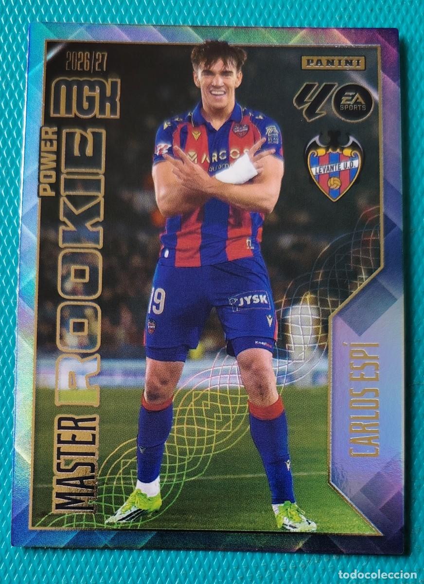 Cromos de Futebol: MEGACRACKS 2026 / 27 - MASTER ROOKIE POWER - CARLOS ESPI