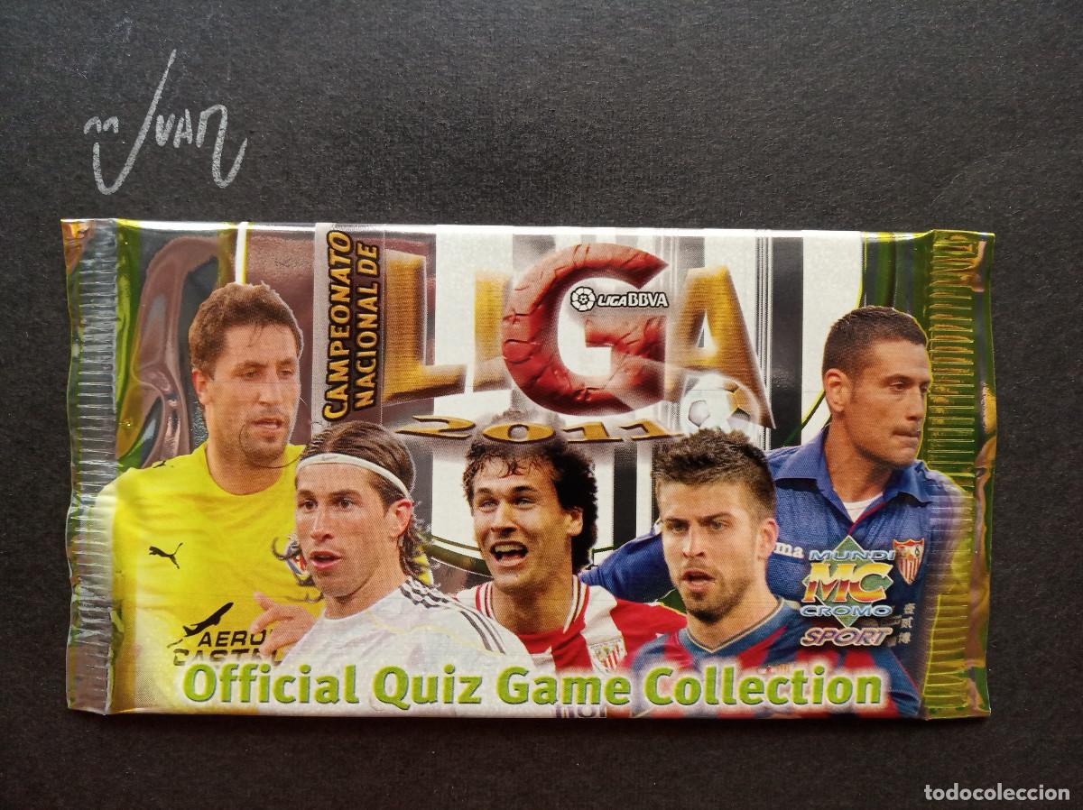 Cartes &agrave; collectionner de Football: SOBRE SIN ABRIR ⚽ MUNDICROMO &reg; 2010 2011 LIGA 10 11 MESSI BARCELONA CRISTIANO RONALDO REAL MADRID ?