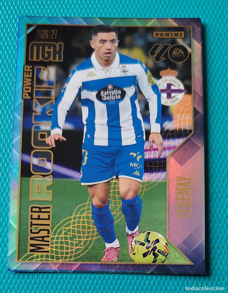 Cromos de f&uacute;tbol: MEGACRACKS 2026 / 27 - MASTER ROOKIE POWER - YEREMAY