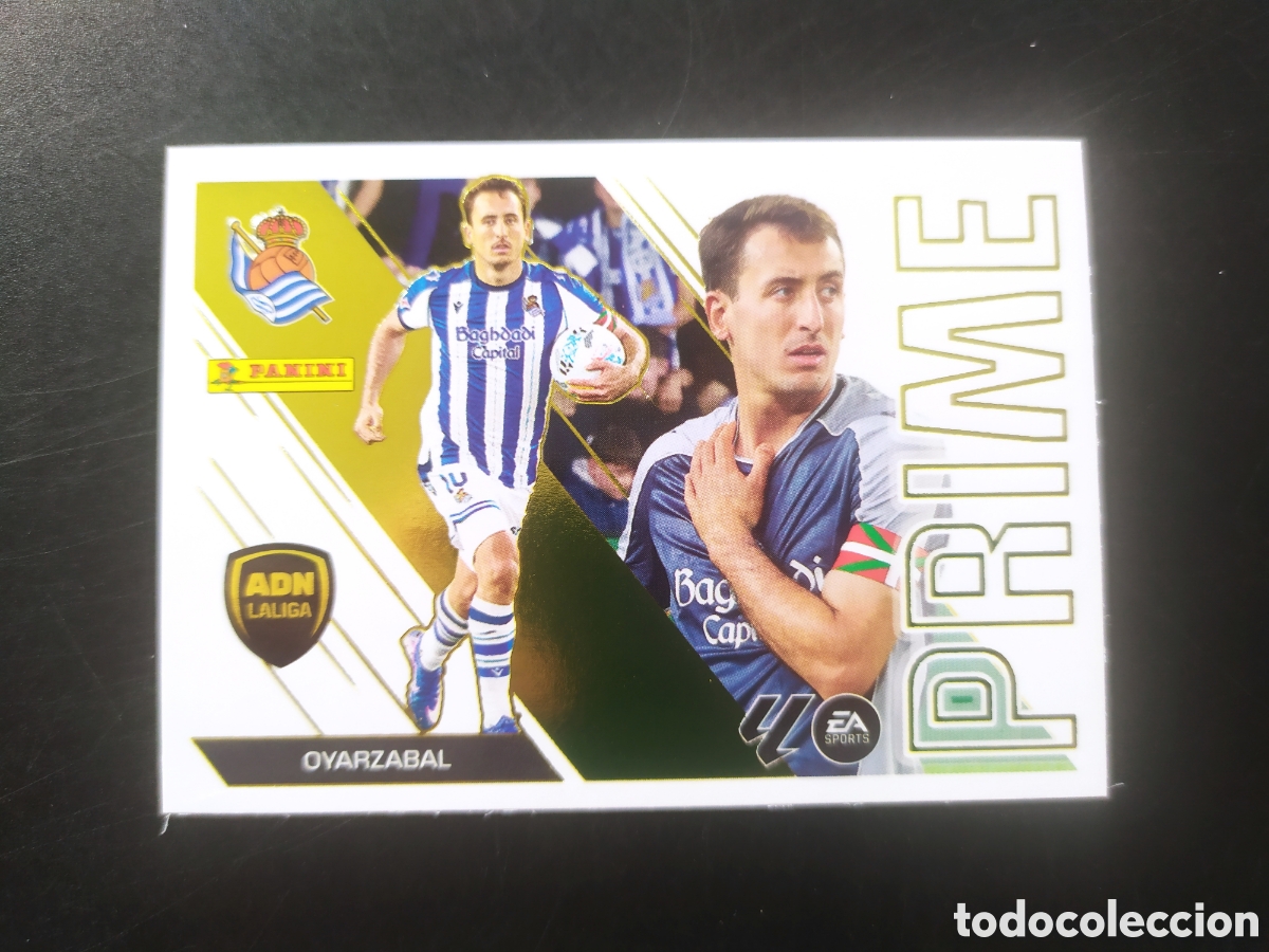 Cromos de f&uacute;tbol: Liga este 2026 2027 26 27 panini Oyarzabal Prime n&deg; 11 Real Sociedad