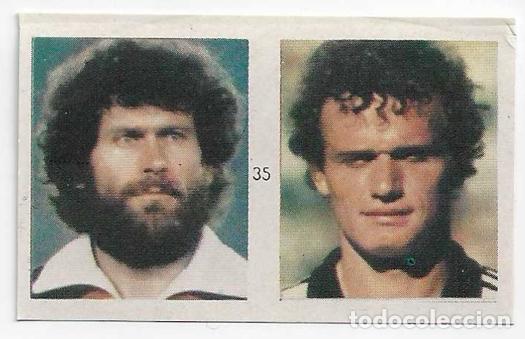 Cromos de f&uacute;tbol: #35_Espa&ntilde;a 1982_Alemania_Breitner-Briegel REYAUCA