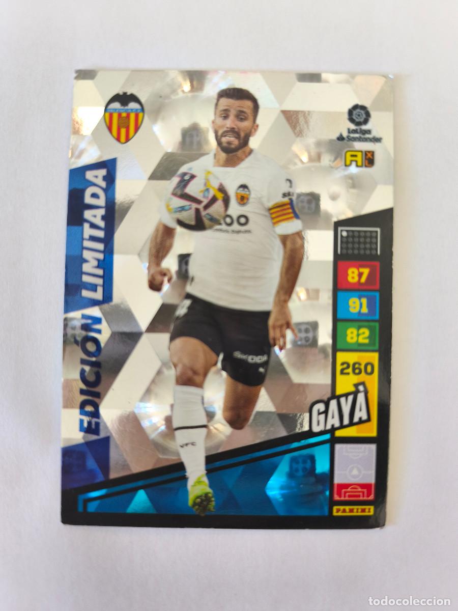 Cromos de f&uacute;tbol: CROMO ADRENALYN LIGA SANTANDER 2022 2023 - Edici&oacute;n Limitada - 260 GAY&Agrave; - VALENCIA CF