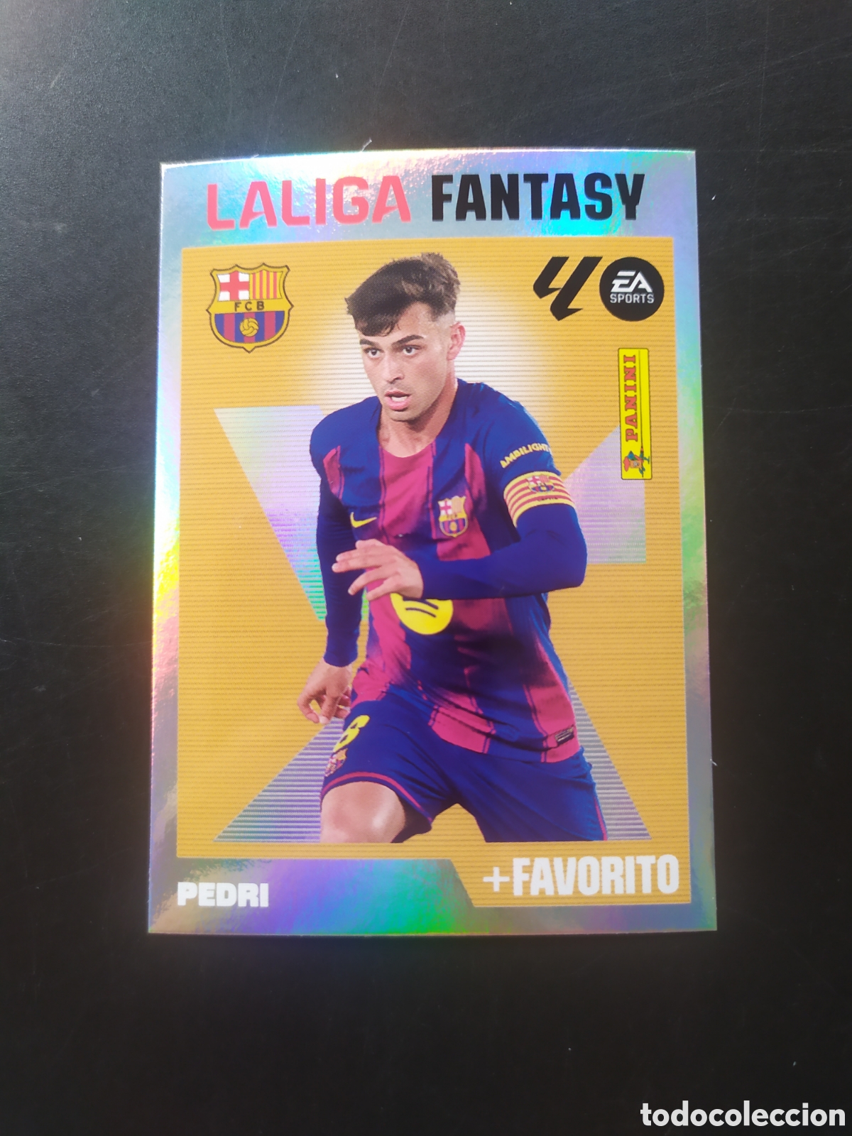 Cromos de f&uacute;tbol: Liga este 2026 2027 26 27 panini Pedri liga fantasy n&deg; 7 Barcelona