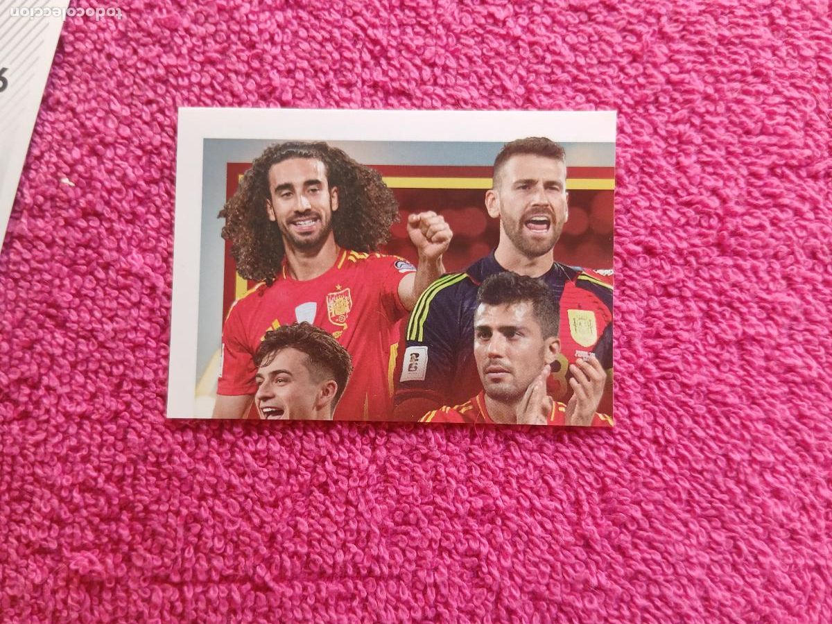 Cromos de f&uacute;tbol: espa&ntilde;a 2026 61 selecci&oacute;n espa&ntilde;ola panini carrefour family mundial de futbol