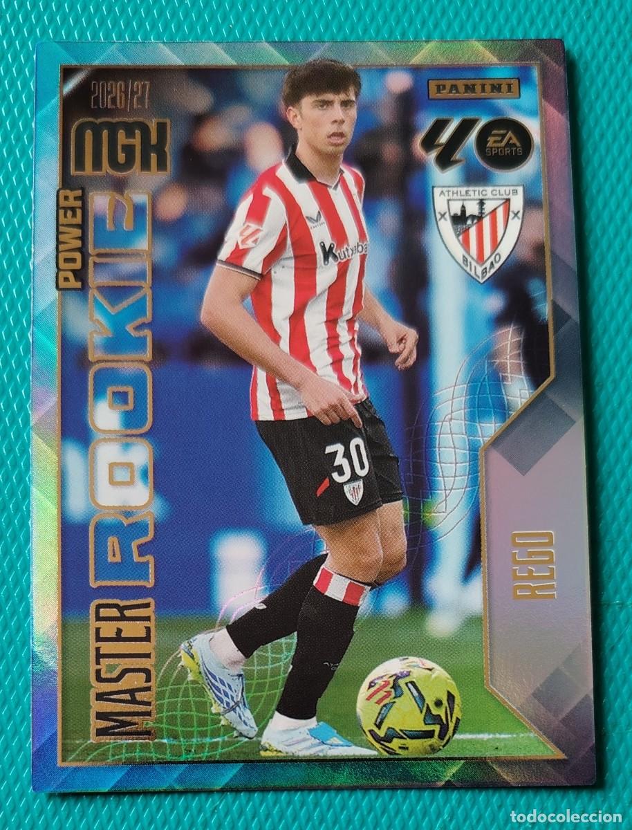 Cromos de f&uacute;tbol: MEGACRACKS 2026 / 27 - MASTER ROOKIE POWER - REGO