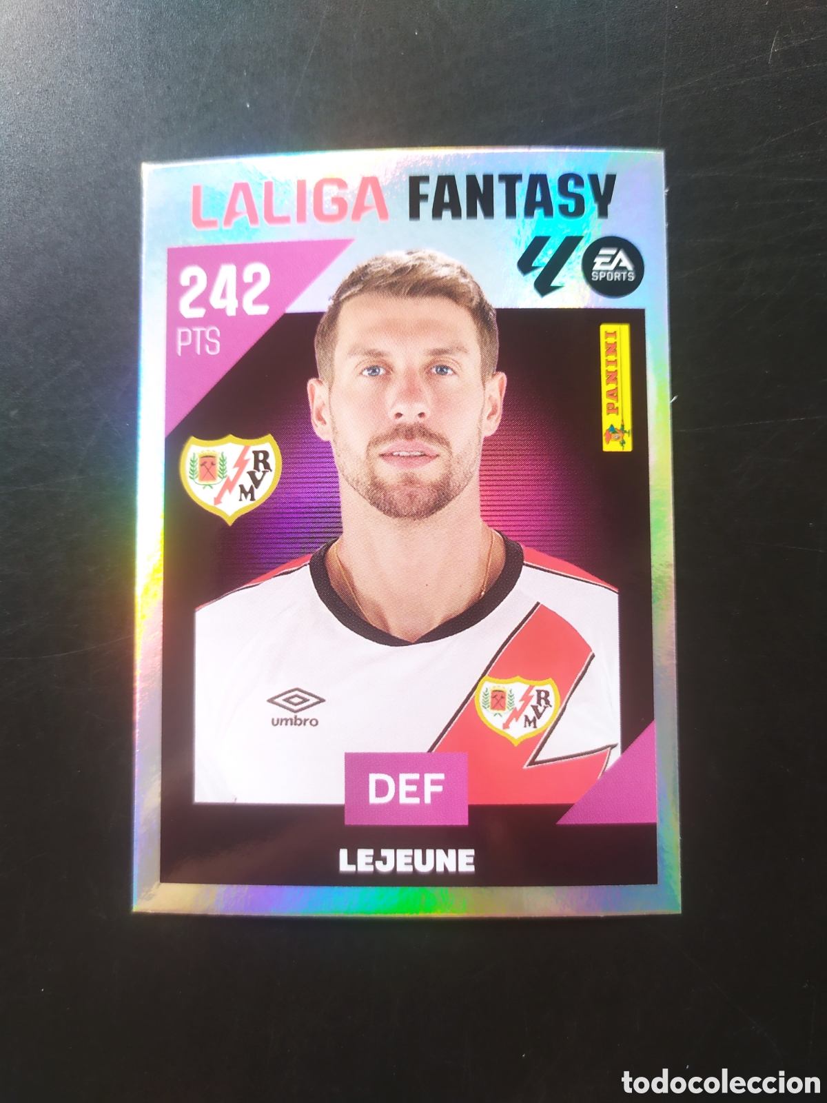 Cromos de f&uacute;tbol: Liga este 2026 2027 26 27 panini Lejeune liga fantasy n&deg; 3 Rayo Vallecano