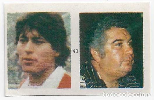Cromos de f&uacute;tbol: #48 Espa&ntilde;a 1982_Chile_Y&aacute;&ntilde;ez-Santib&aacute;&ntilde;ez REYAUCA