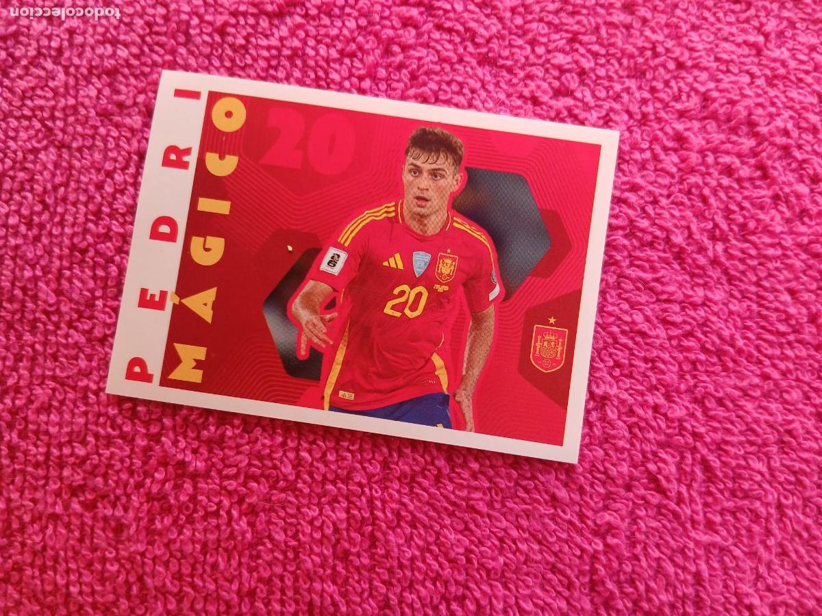 Cromos de f&uacute;tbol: espa&ntilde;a 2026 69 pedri selecci&oacute;n espa&ntilde;ola panini carrefour family mundial de futbol