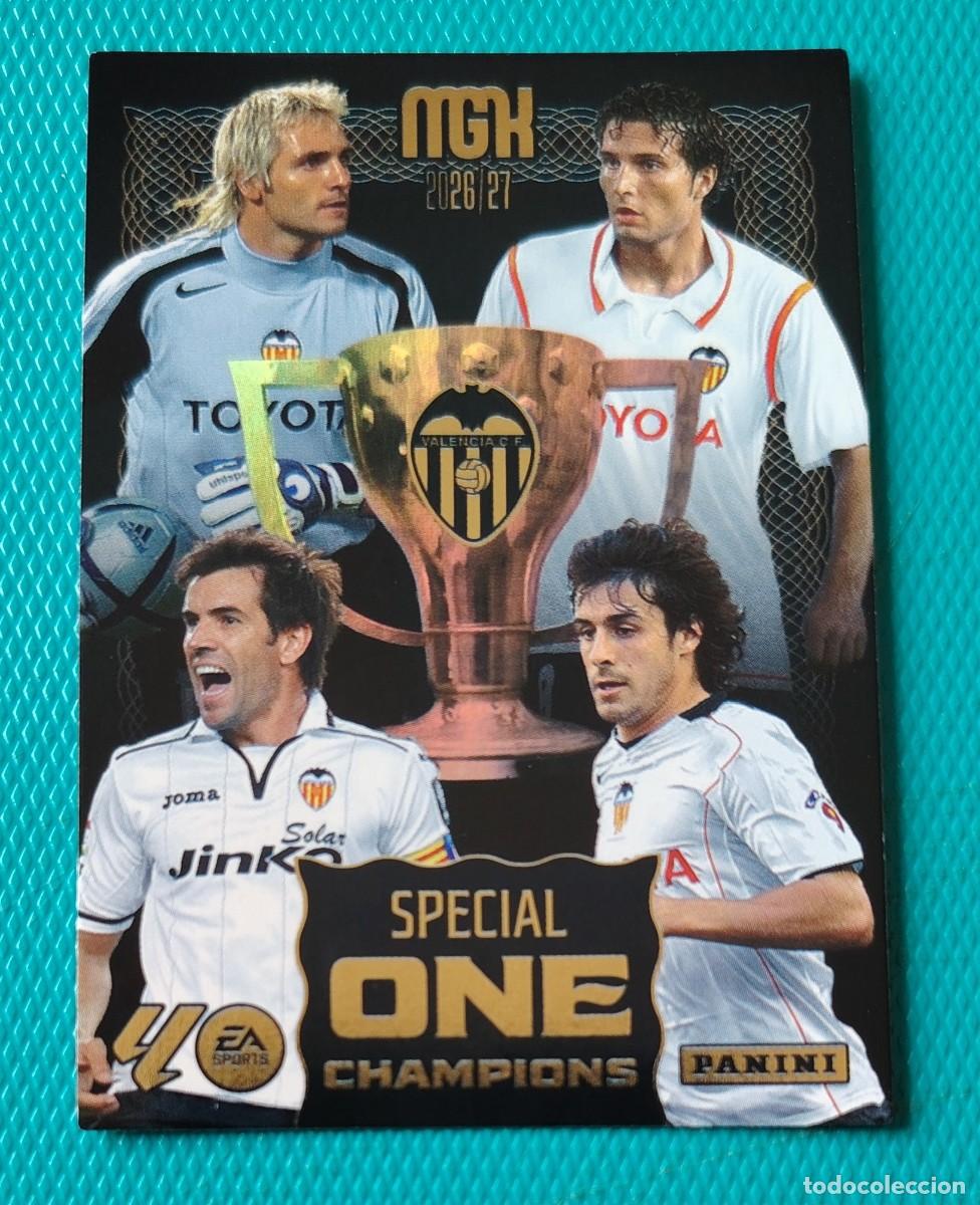 Cromos de f&uacute;tbol: MEGACRACKS 2026 / 27 - SPECIAL ONE CHAMPIONS - VALENCIA