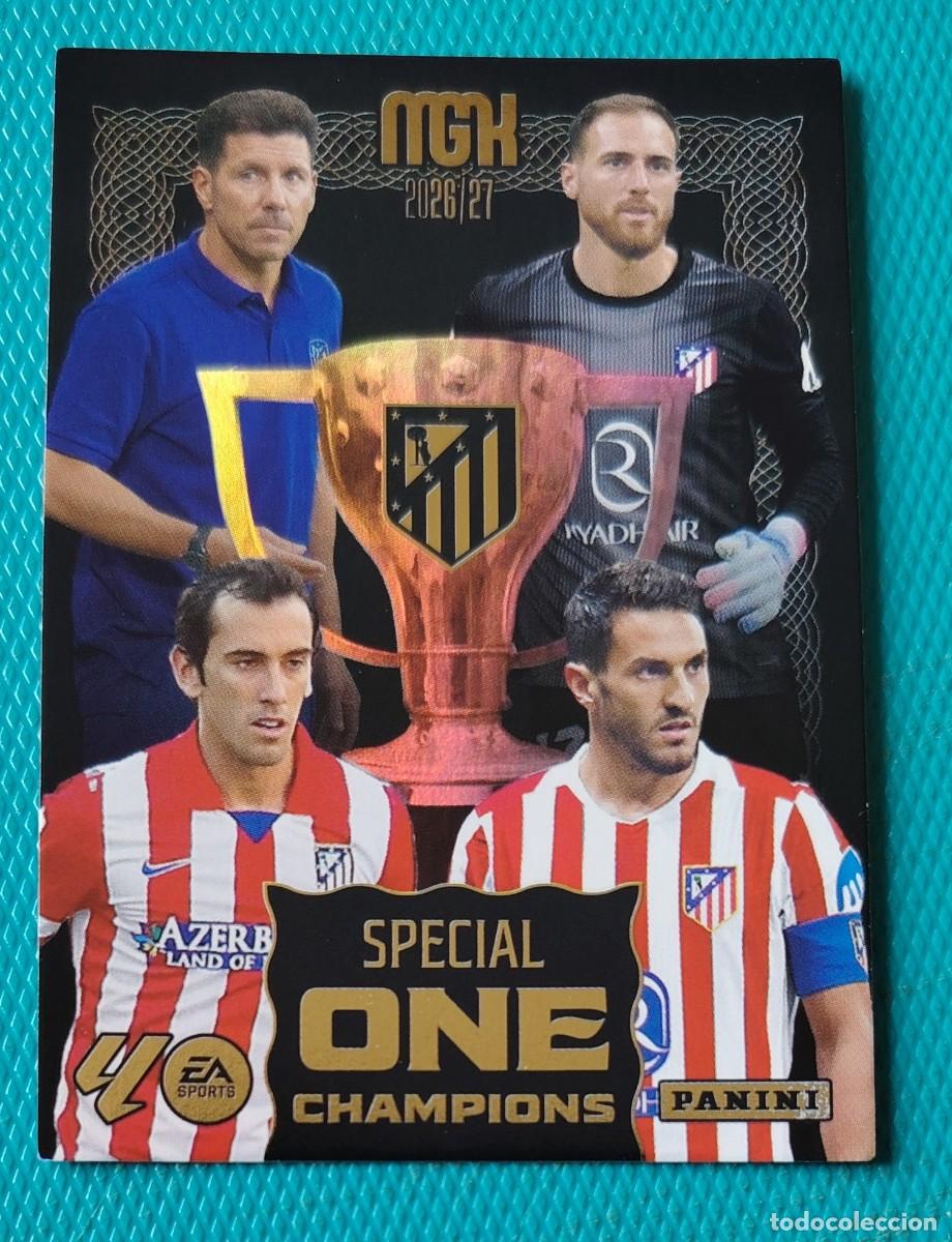 Fu&szlig;ball-Sticker: MEGACRACKS 2026 / 27 - SPECIAL ONE CHAMPIONS - ATL MADRID