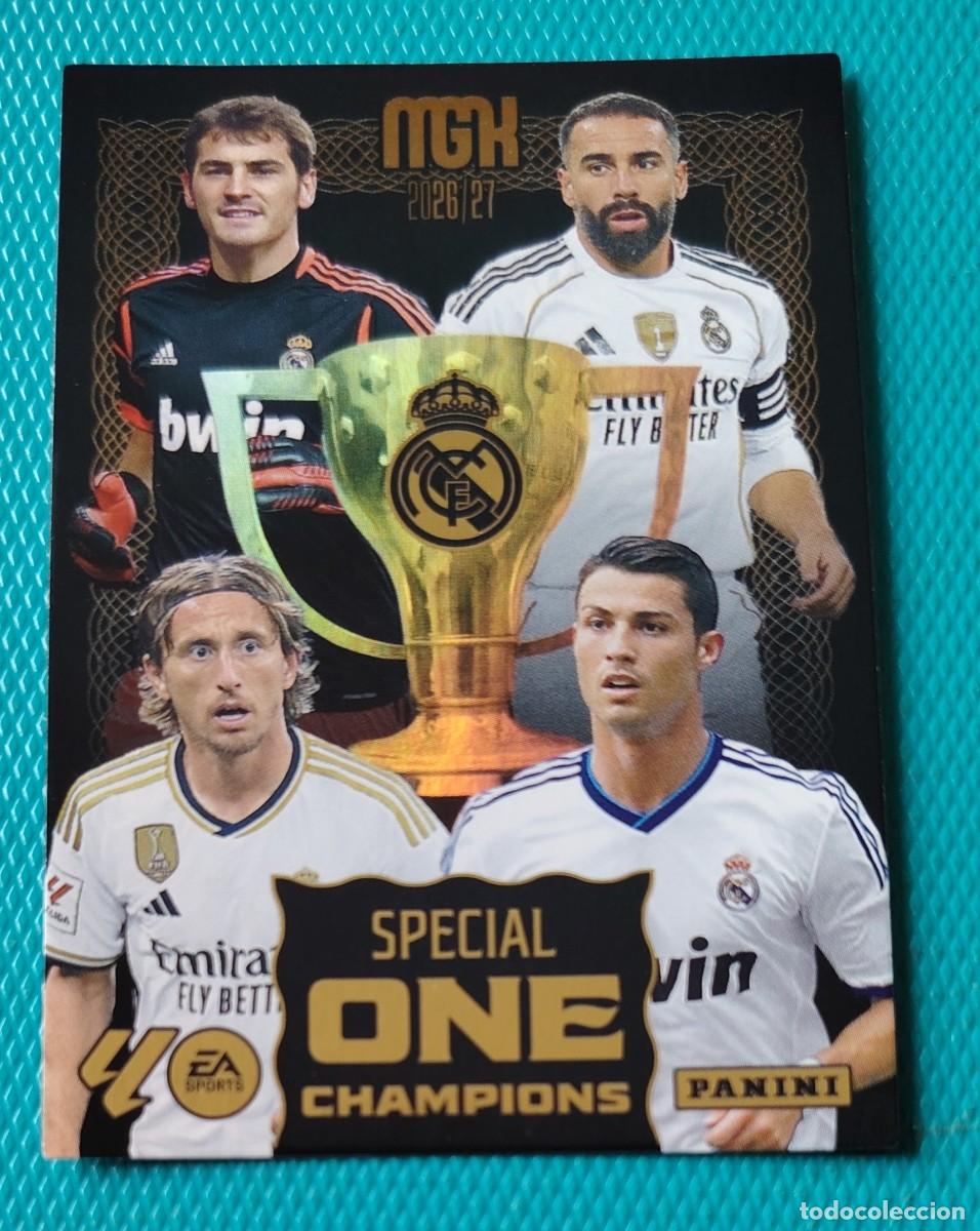 Cromos de f&uacute;tbol: MEGACRACKS 2026 / 27 - SPECIAL ONE CHAMPIONS - REAL MADRID