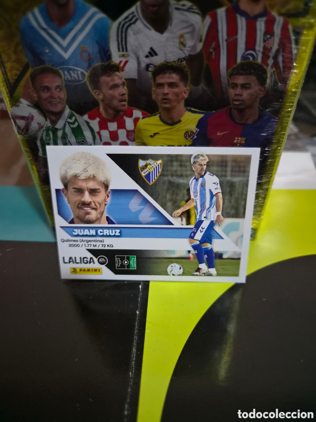 Cromos de f&uacute;tbol: N&deg;11 Fichaje Juan Cruz Liga Este 26/27
