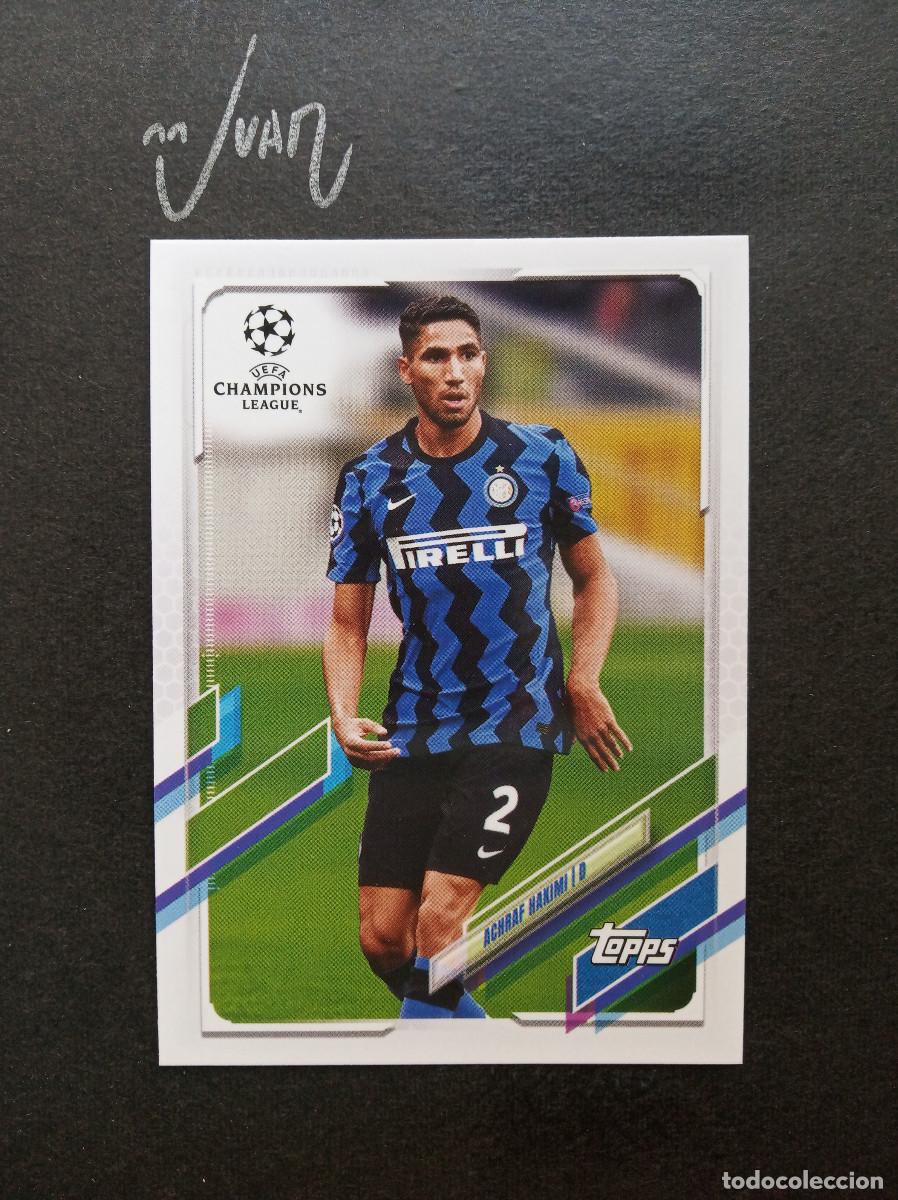 Cartes &agrave; collectionner de Football: N&ordm; 31 HAKIMI FC INTERNAZIONALE MARRUECOS ⚽ TOPPS &reg; CHAMPIONS JAPAN EDITION 2020 2021 20 21 NUEVO