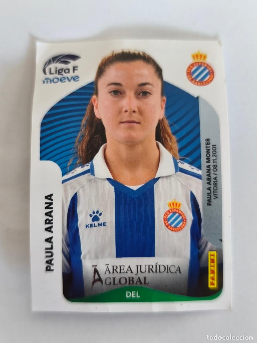 Cromos de f&uacute;tbol: CROMO PANINI LIGA F FEMENINA MOEVE 2025 2026 - No 200 PAULA ARANA - RCD ESPANYOL