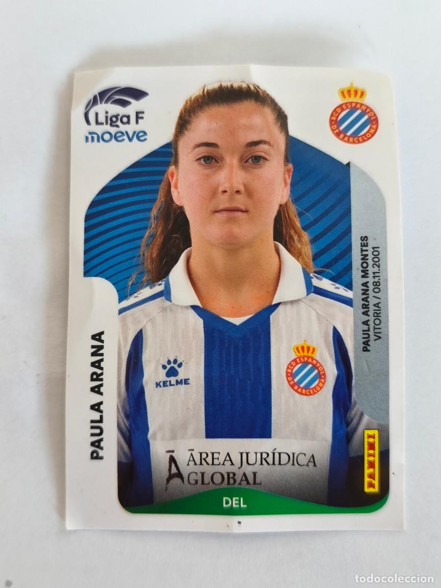 Cromos de f&uacute;tbol: CROMO PANINI LIGA F FEMENINA MOEVE 2025 2026 - No 200 PAULA ARANA - RCD ESPANYOL