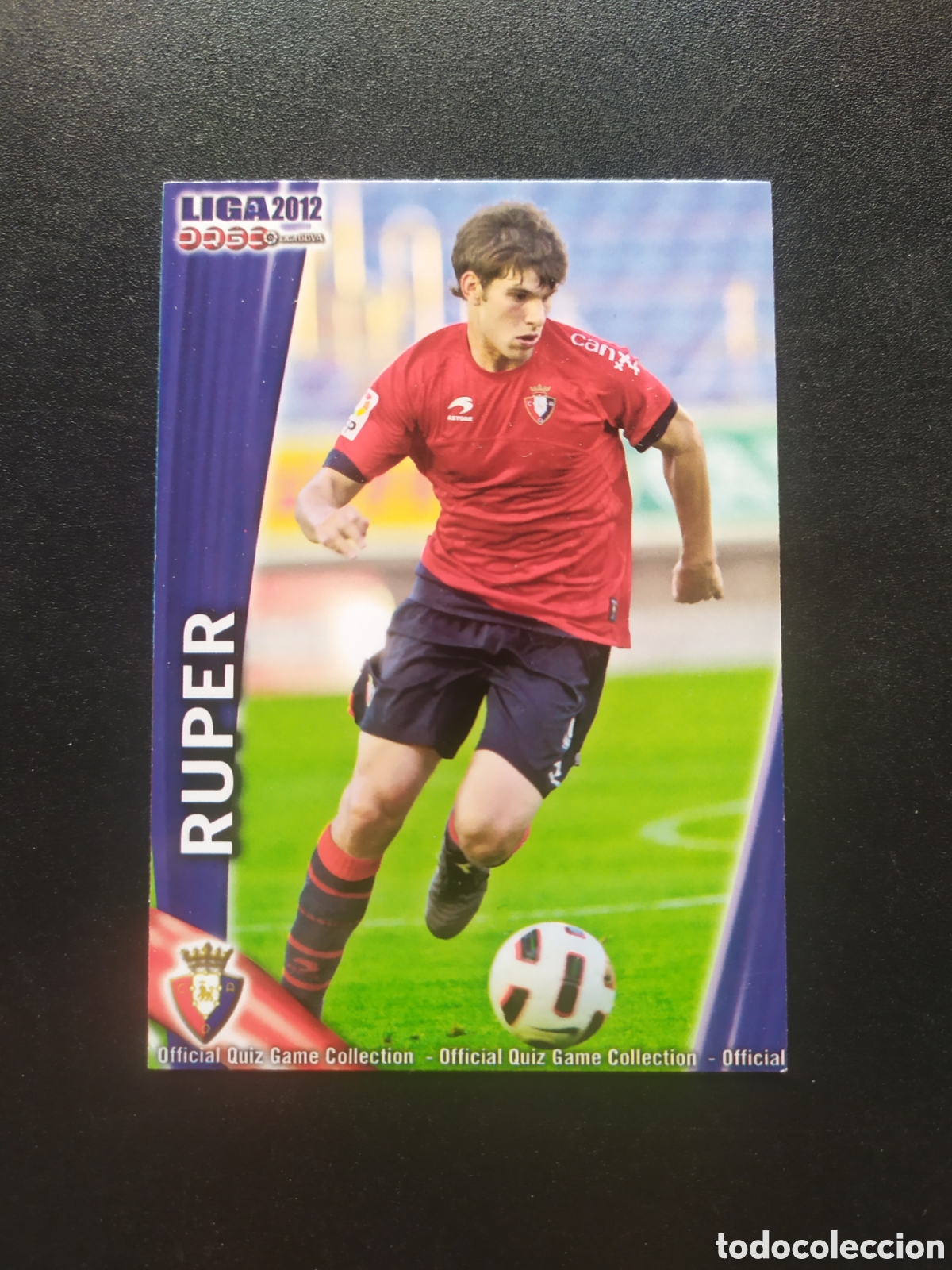 Cromos de Futebol: Mundicromo fichas Liga 2011 2012 11 12 Ruper n&deg; 226 Osasuna