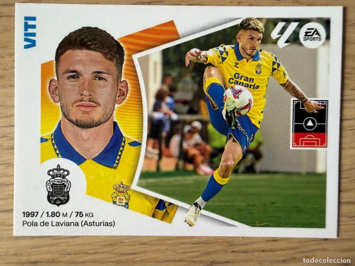 Cromos de f&uacute;tbol: 10 VITI LAS PALMAS 24 25 2024 2025 LIGA EA SPORTS COLECCIONES ESTE SIN PEGAR STICKER