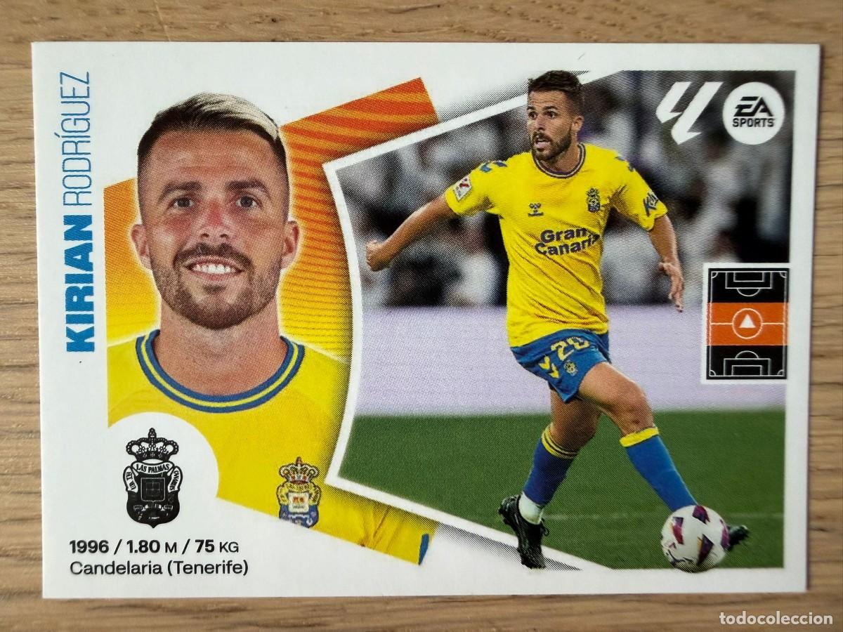 Cromos de f&uacute;tbol: 11 KIRIAN LAS PALMAS 24 25 2024 2025 LIGA EA SPORTS COLECCIONES ESTE SIN PEGAR STICKER