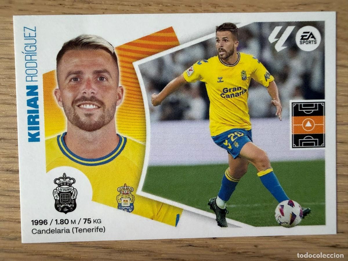 Cromos de f&uacute;tbol: 11 KIRIAN LAS PALMAS 24 25 2024 2025 LIGA EA SPORTS COLECCIONES ESTE SIN PEGAR STICKER