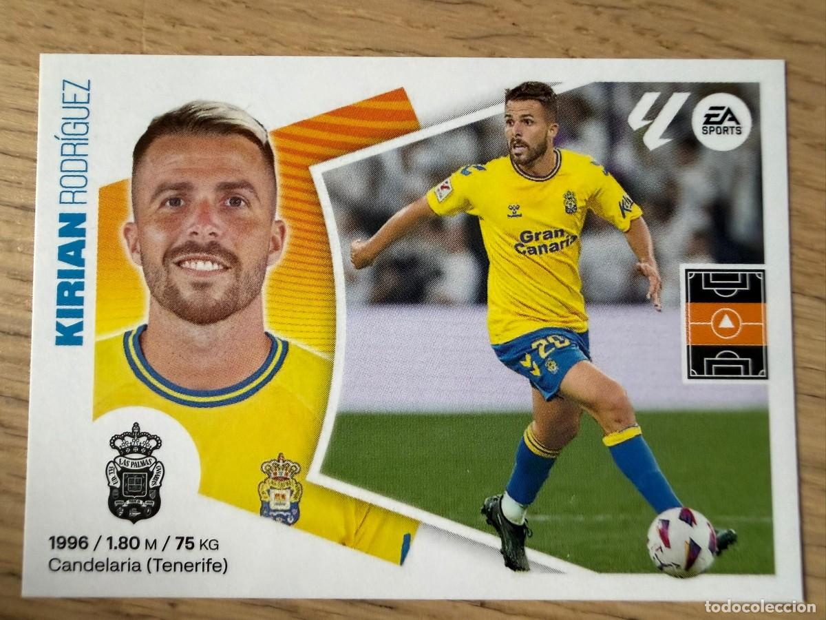 Cromos de f&uacute;tbol: 11 KIRIAN LAS PALMAS 24 25 2024 2025 LIGA EA SPORTS COLECCIONES ESTE SIN PEGAR STICKER