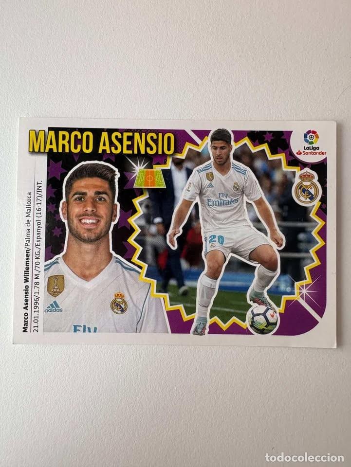 Cromos de f&uacute;tbol: Marco Asensio Real Madrid 11 A Liga Este 2018-19