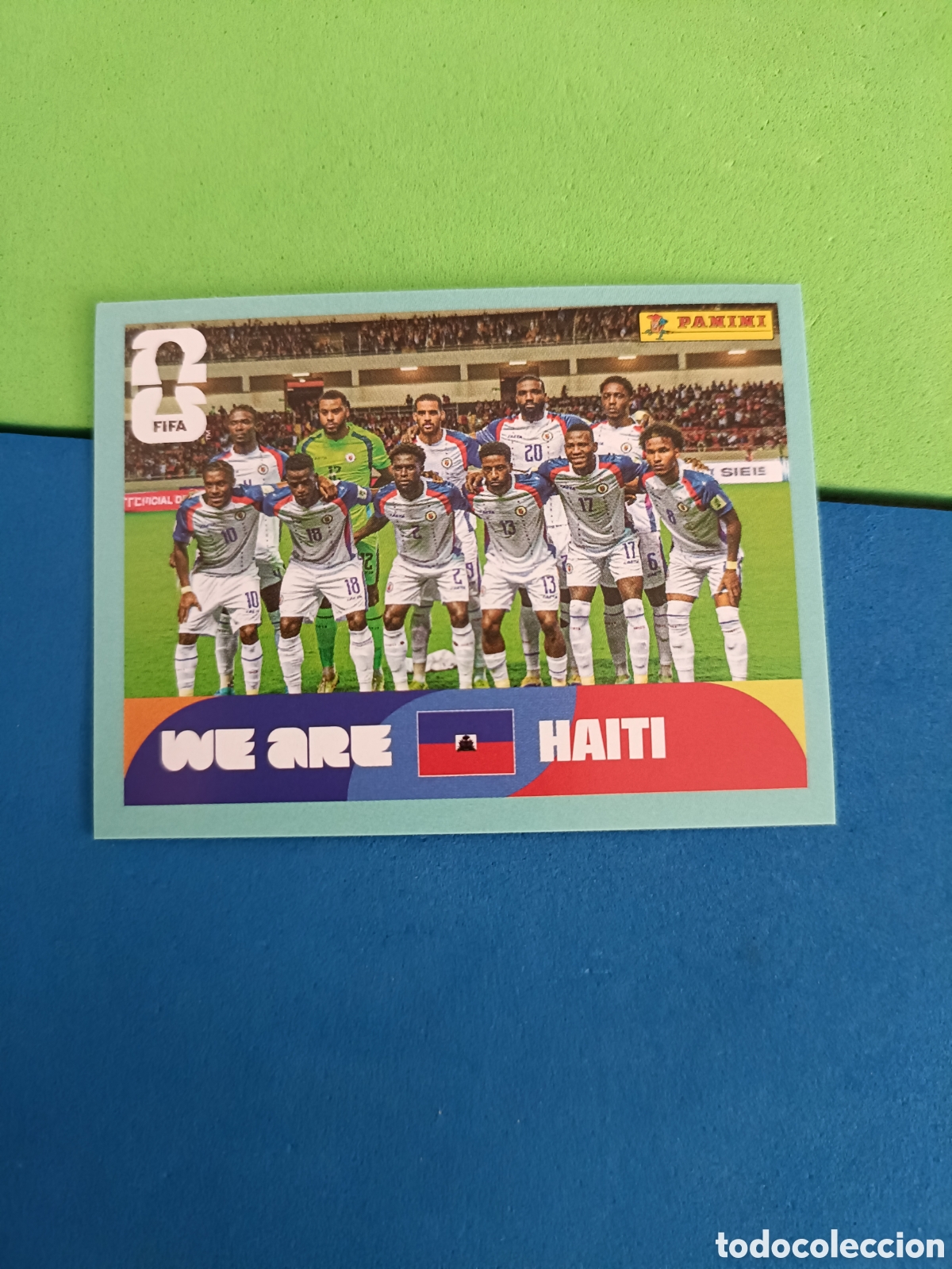 Figurine di Calcio: Panini Mundial Fifa World cup 2026 26 sticker - HAI 13 Equipo Haiti