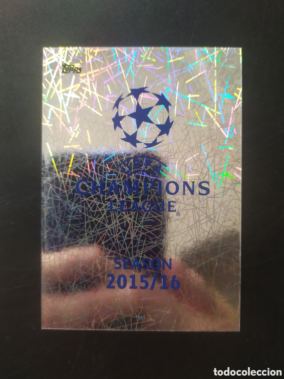 Figurine di Calcio: UEFA Champions match attax topps 2015 2016 15 16 Logo champions n&deg; 499