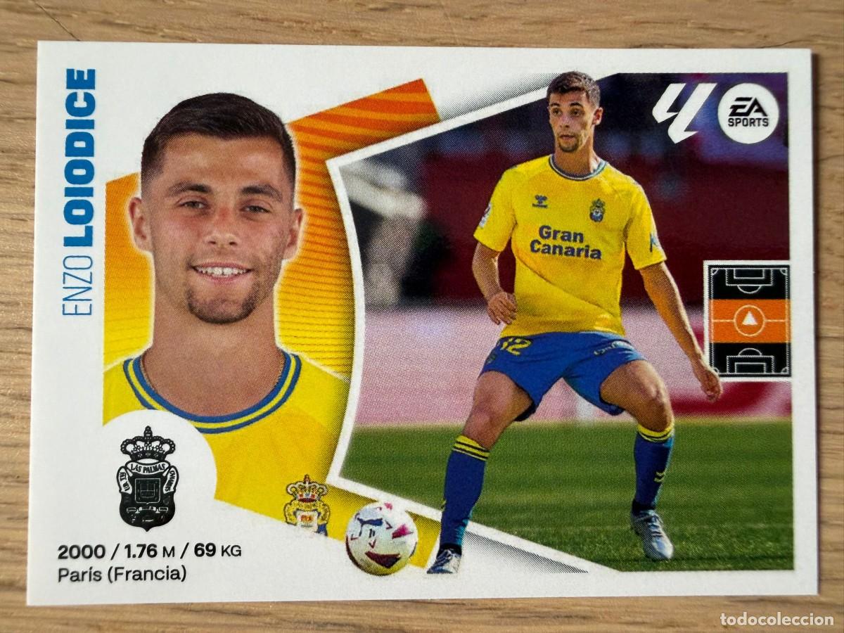 Cromos de f&uacute;tbol: 13 LOIODICE LAS PALMAS 24 25 2024 2025 LIGA EA SPORTS COLECCIONES ESTE SIN PEGAR STICKER