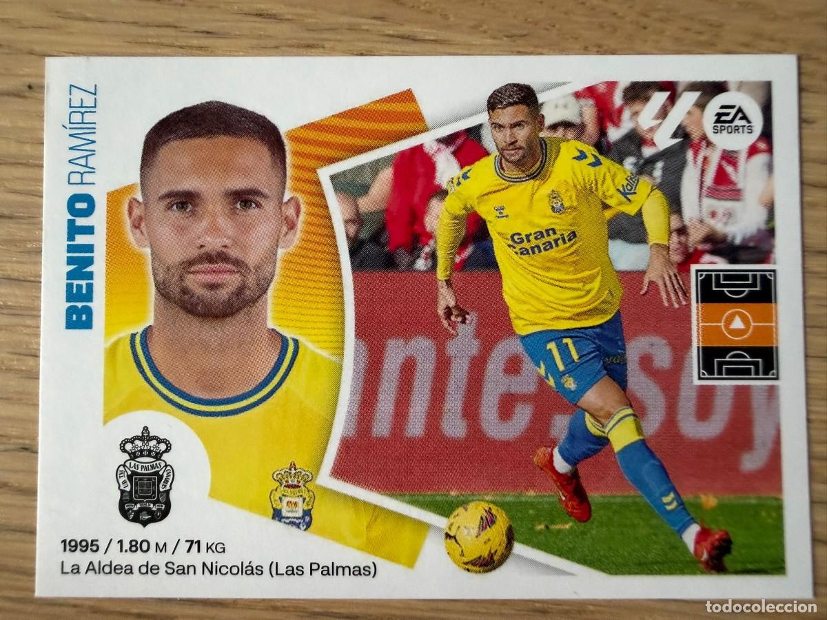 Cromos de f&uacute;tbol: 14 BENITO LAS PALMAS 24 25 2024 2025 LIGA EA SPORTS COLECCIONES ESTE SIN PEGAR STICKER
