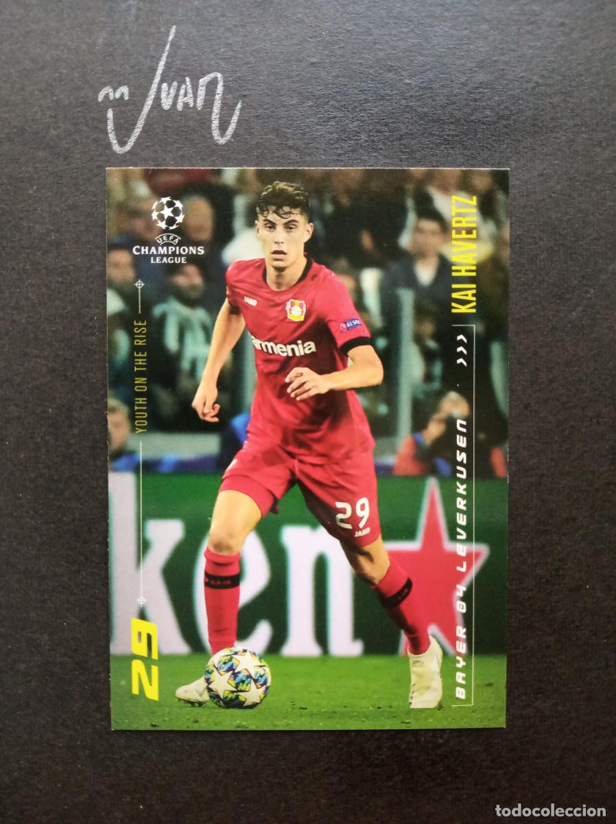 Football Stickers: YOUTH RISE KAI HAVERTZ BAYER LEVERKUSEN ARSENAL ⚽ TOPPS &reg; DISE&Ntilde;ADO LEO MESSI 2019 2020 19 20 NUEVO