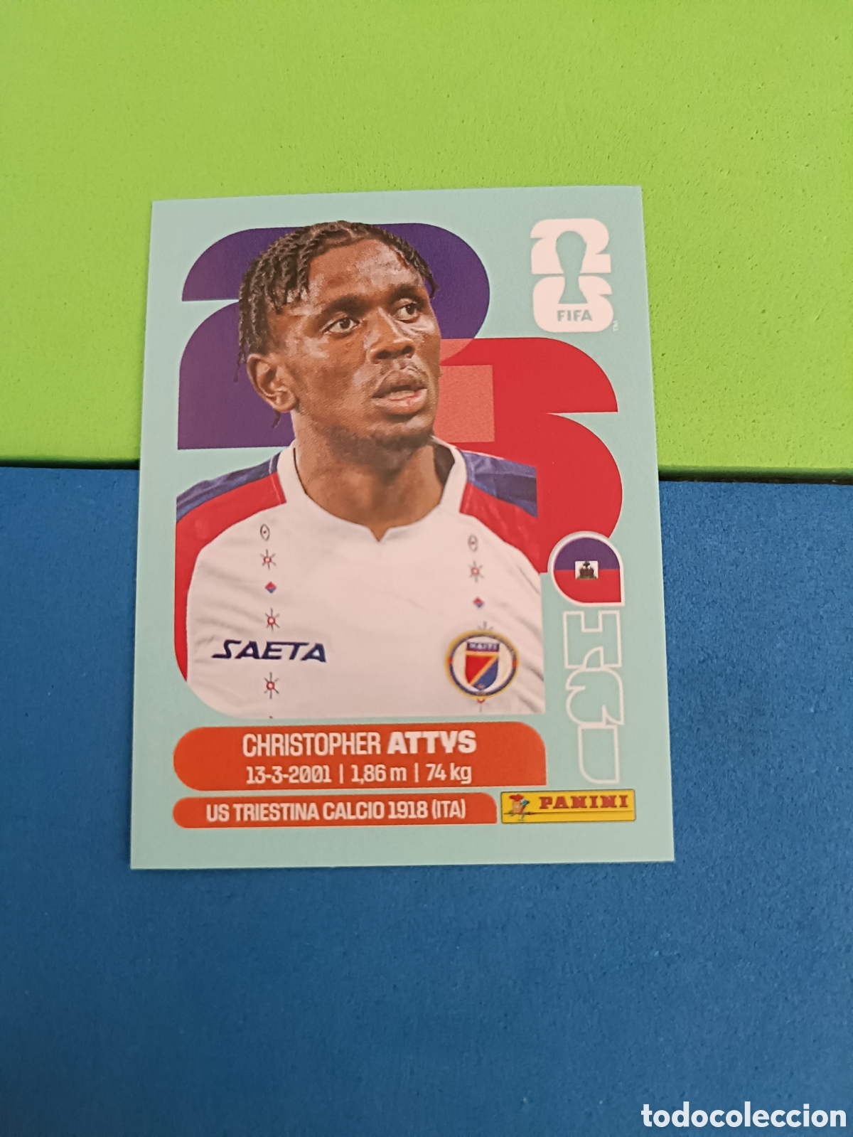 Cromos de f&uacute;tbol: Panini Mundial Fifa World cup 2026 26 sticker - HAI 14 Attys