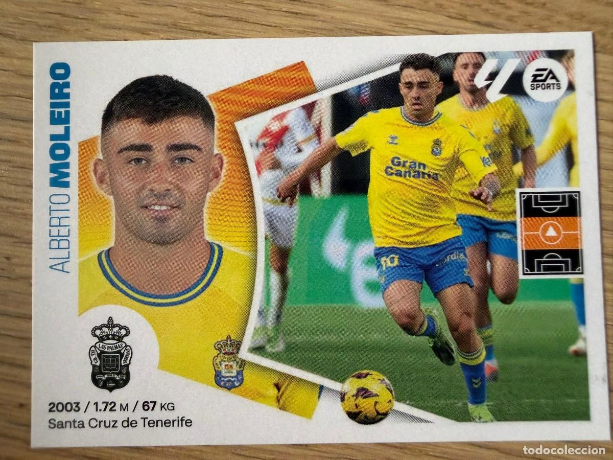 Cromos de f&uacute;tbol: 16 MOLEIRO LAS PALMAS 24 25 2024 2025 LIGA EA SPORTS COLECCIONES ESTE SIN PEGAR STICKER