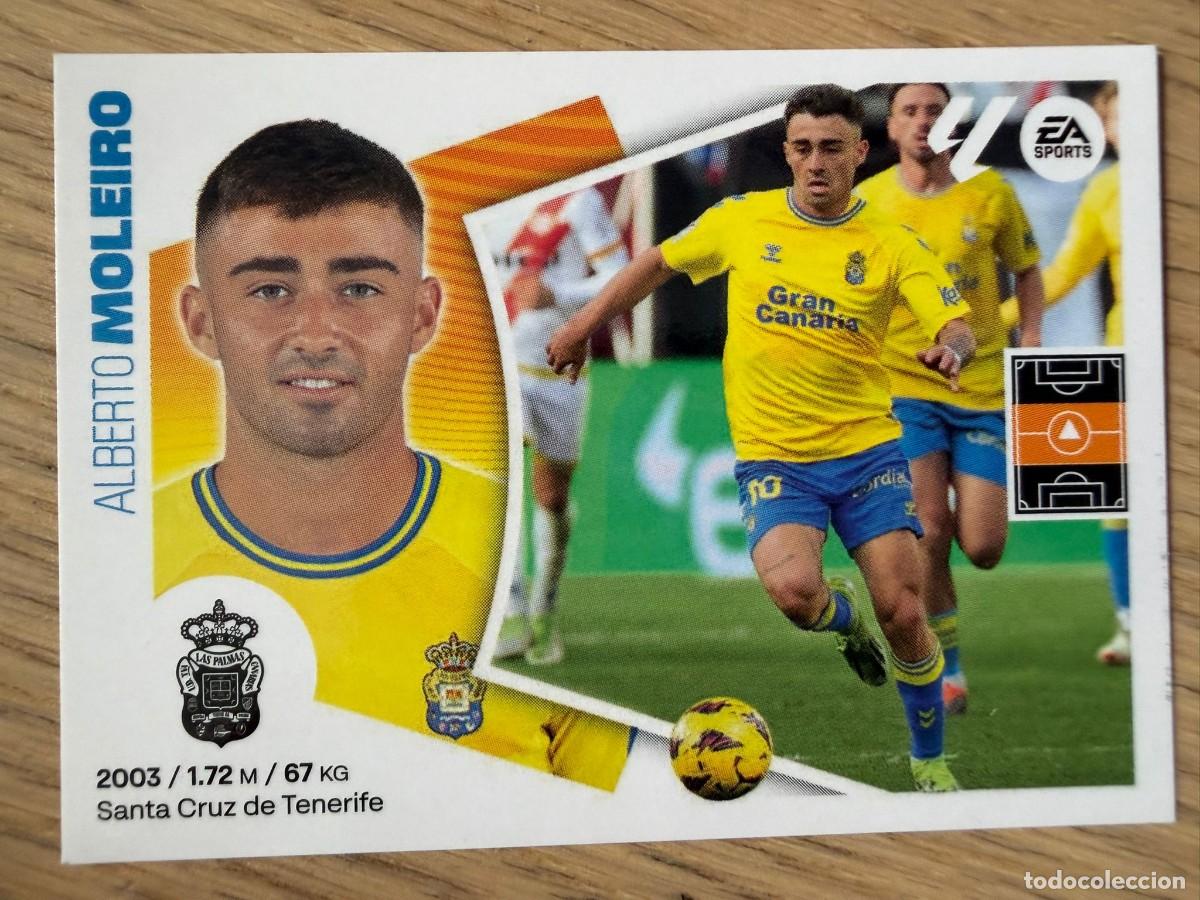 Cromos de f&uacute;tbol: 16 MOLEIRO LAS PALMAS 24 25 2024 2025 LIGA EA SPORTS COLECCIONES ESTE SIN PEGAR STICKER