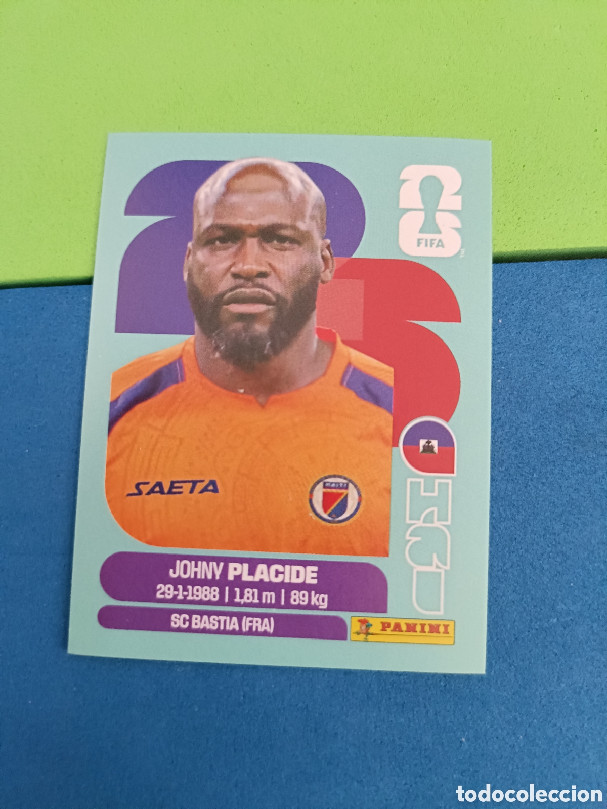 Cromos de f&uacute;tbol: Panini Mundial Fifa World cup 2026 26 sticker - HAI 2 Placide