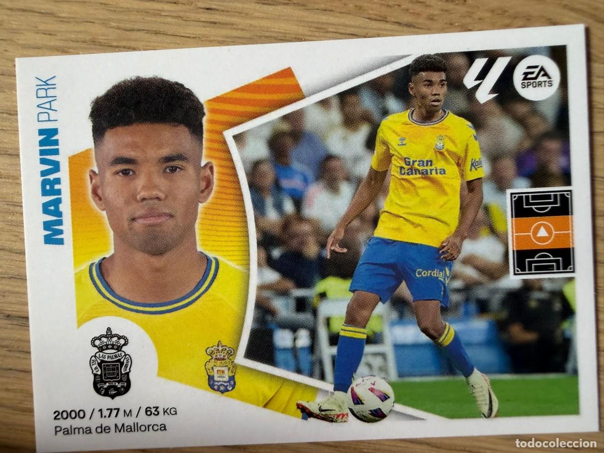 Cromos de f&uacute;tbol: 17 MARVIN LAS PALMAS 24 25 2024 2025 LIGA EA SPORTS COLECCIONES ESTE SIN PEGAR STICKER