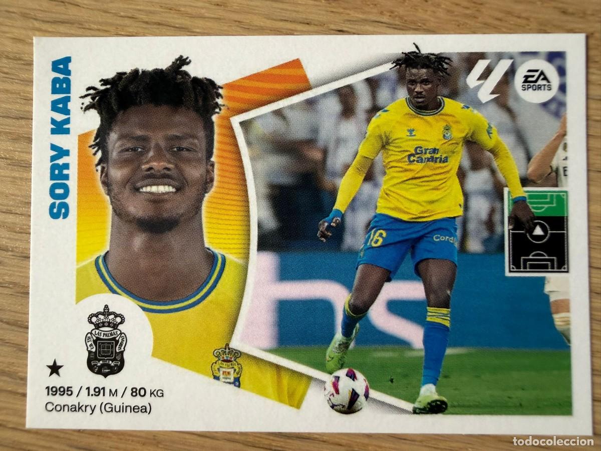 Cromos de f&uacute;tbol: 19 SORY KABA LAS PALMAS 24 25 2024 2025 LIGA EA SPORTS COLECCIONES ESTE SIN PEGAR STICKER