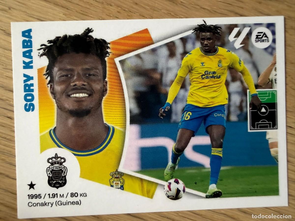 Cromos de f&uacute;tbol: 19 SORY KABA LAS PALMAS 24 25 2024 2025 LIGA EA SPORTS COLECCIONES ESTE SIN PEGAR STICKER