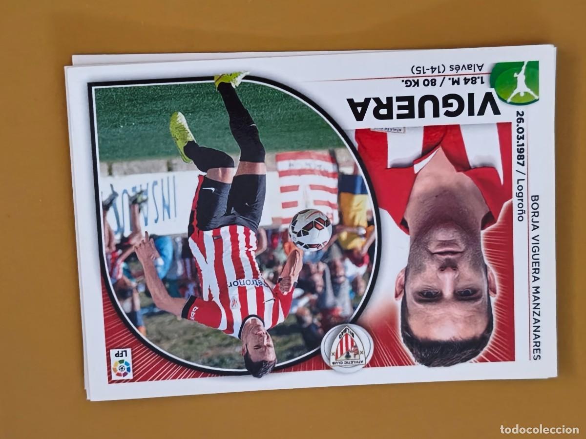Cromos de f&uacute;tbol: viguera, liga 2014 15 ultimo fichaje