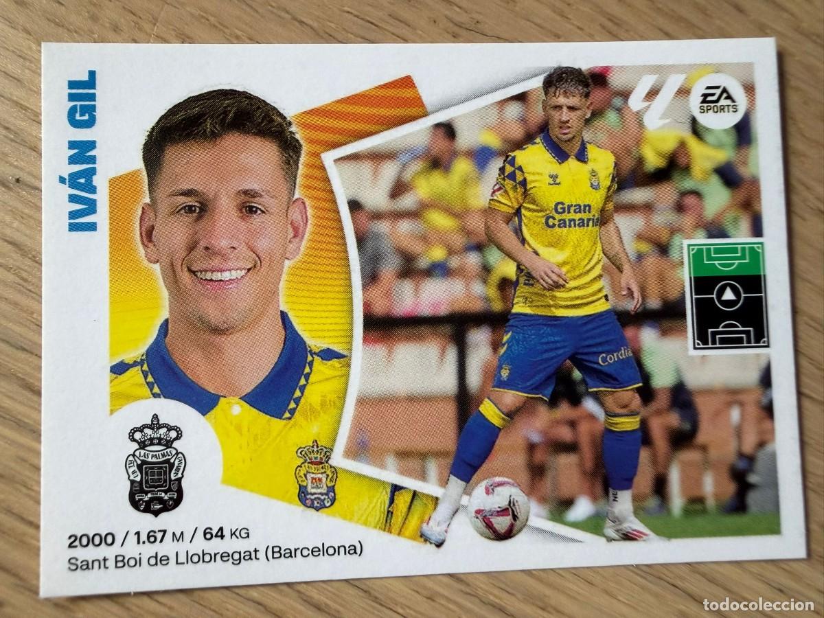 Figurine di Calcio: 20 IVAN GIL LAS PALMAS 24 25 2024 2025 LIGA EA SPORTS COLECCIONES ESTE SIN PEGAR STICKER