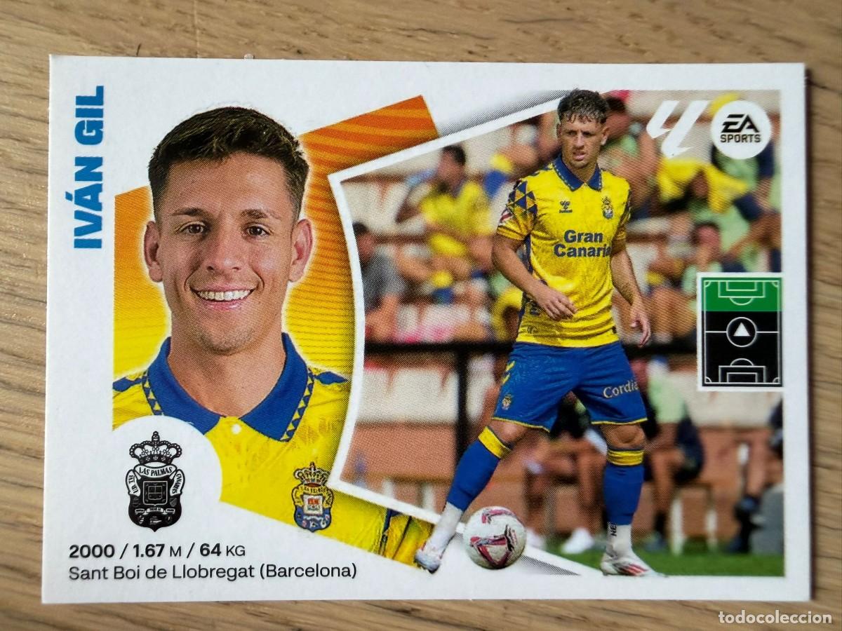 Figurine di Calcio: 20 IVAN GIL LAS PALMAS 24 25 2024 2025 LIGA EA SPORTS COLECCIONES ESTE SIN PEGAR STICKER