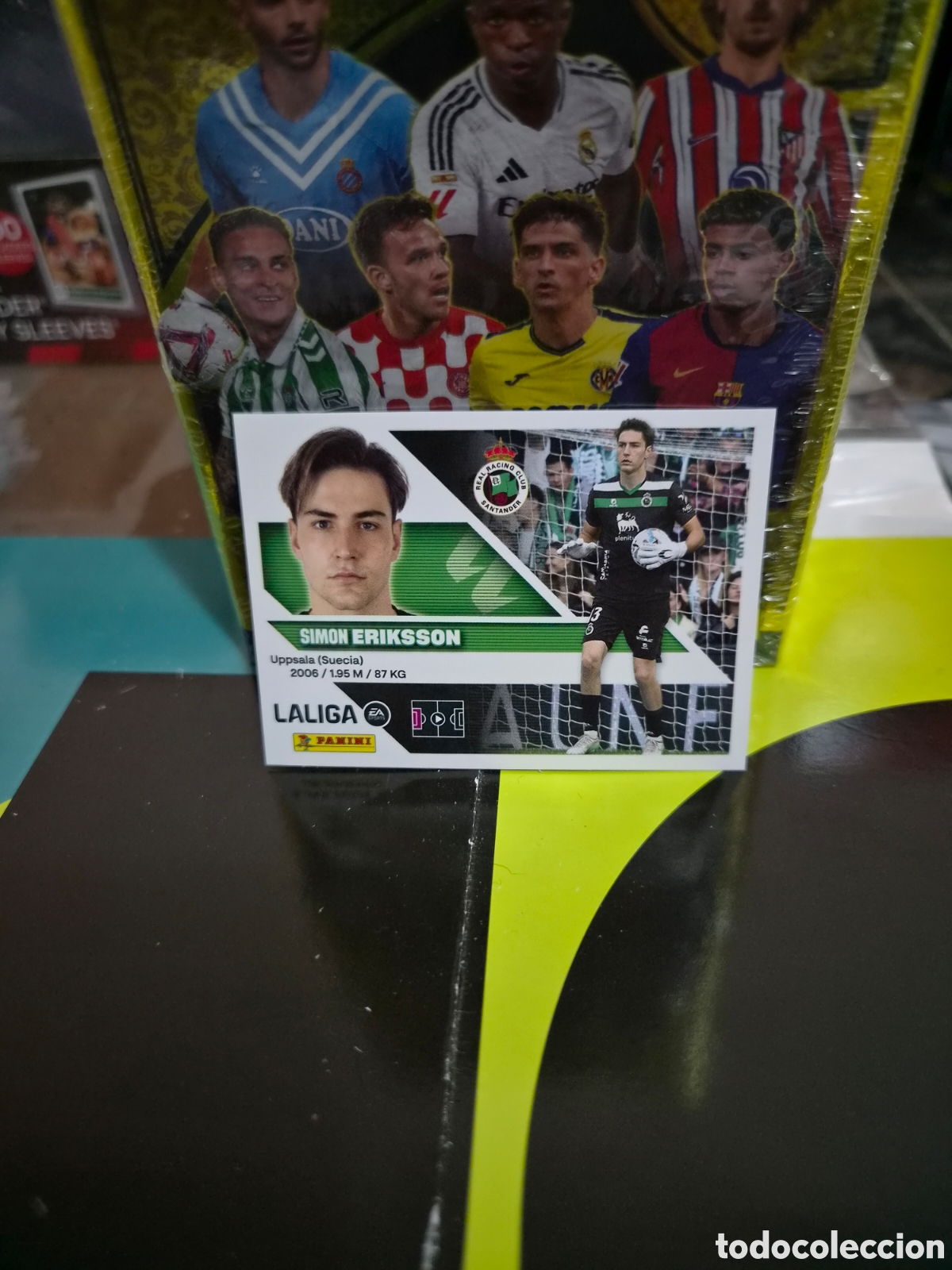 Figurine di Calcio: N&deg;4 Racing de Santander Eriksson Liga Este 26/27