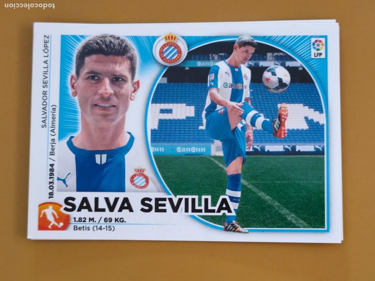 Figurine di Calcio: salva sevilla, liga 2014 15 ultimo fichaje