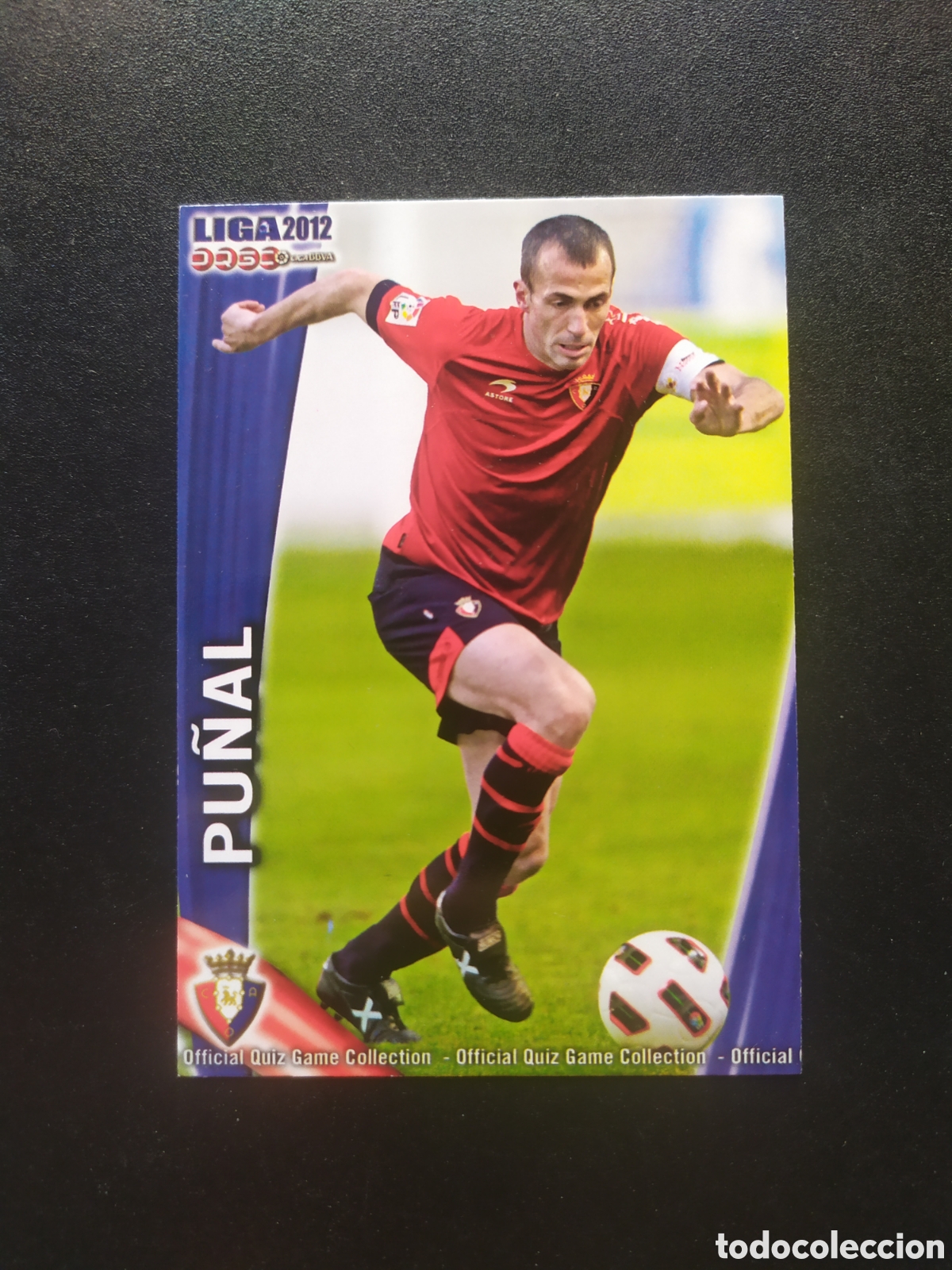 Cromos de f&uacute;tbol: Mundicromo fichas Liga 2011 2012 11 12 Pu&ntilde;al corregido n&deg; 227 Osasuna