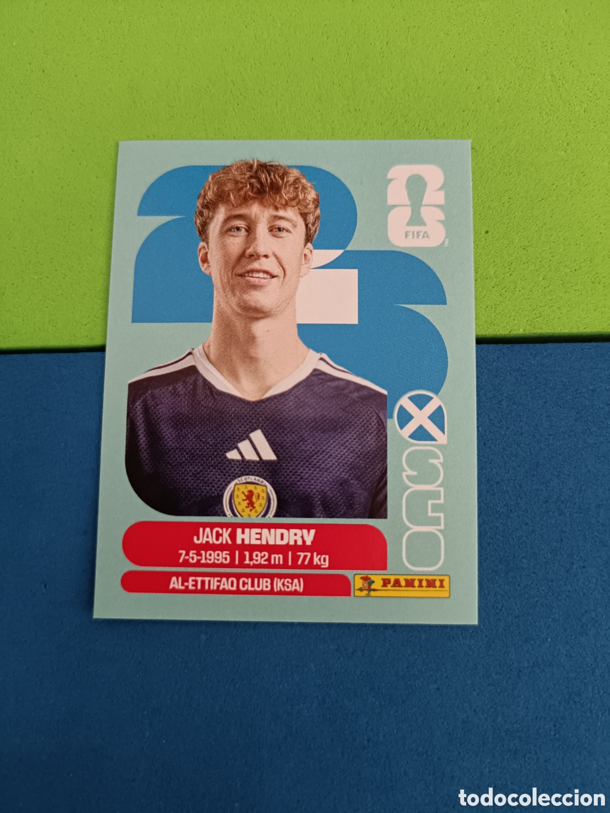 Cromos de f&uacute;tbol: Panini Mundial Fifa World cup 2026 26 sticker - SCO 3 Hendry